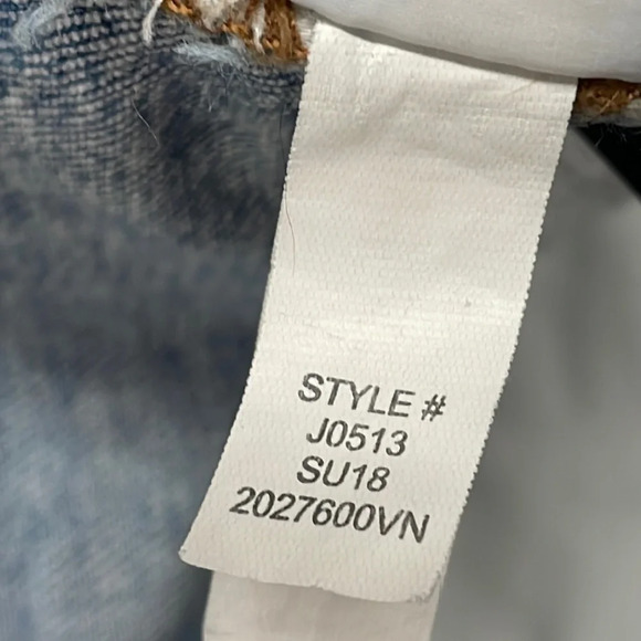 Madewell 9" High-Rise Skinny Jeans: Destructed-Hem Edition J0513 - Picture 14 of 16